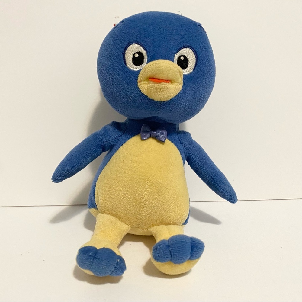 Ty Backyardigans Plush Pablo Blue Penguin Nickelodeon 2004 8” Vintage Toy Y2K